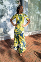 OLIVE TWO PIECE SKIRT SET