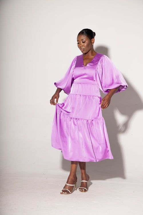 BELLE DOLMAN SLEEVE DRESS (PURPLE) – TOU BELLE DOLMAN SLEEVE DRESS (PURPLE) – TOU