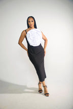 BUY BLOOM ROSE MAXI DRESS - BLACK